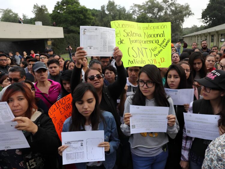 La UNAM da fechas para la aplicación del examen de control. AMEXI Foto