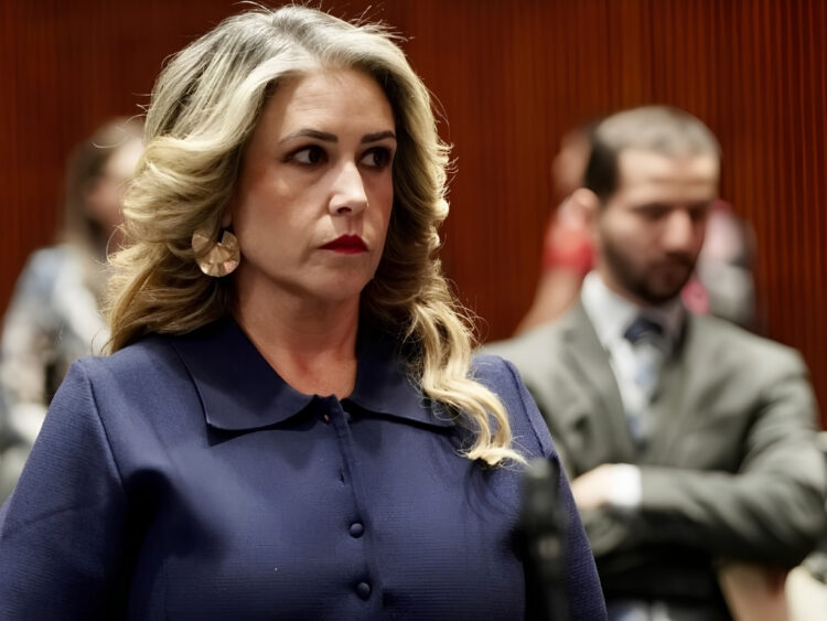 La diputada Paulina Rubio anticipa el voto del PAN en contra de la iniciativa presidencial sobre doble nacionalidad y cargos públicos. AMEXI Foto