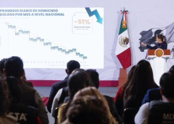 Los mexicanos tenemos derecho a vivir en paz, Sheinbaum Pardo. homicidios dolosos