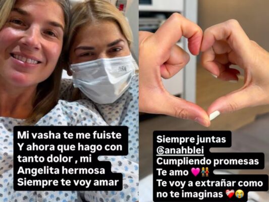Magda, esposa de “El Burro” Van Rankin compartió un emotivo mensaje de despedida a su hermana Ana Lucía Bleizeffer. | AMEXI/FOTO: IG