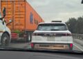 Accidentes y reducción de carriles de la Autopista México-Querétaro complican la circulación en distintos tramos de la vía. | AMEXI/FOTO: RRSS