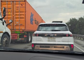 Accidentes y reducción de carriles de la Autopista México-Querétaro complican la circulación en distintos tramos de la vía. | AMEXI/FOTO: RRSS