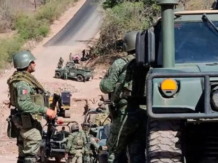 Militares abaten a tres delincuentes en La Piedad. Foto Cortesía