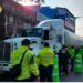 Operativo de verificación de pipas de gas en Iztapalapa. AMEXI Foto