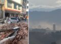 Daños en la ciudad de Pereira, en Colombia, tras un terremoto de magnitud 7.4