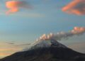 El Popocatépetl emitió 34 exhalaciones durante las últimas horas. | AMEXI/FOTO: Cenapred