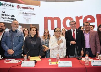 Rosa Icela Rodríguez llama a Morena a “no aflojar el paso”