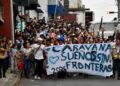 Sale de Tapachula caravana Sueños sin fronteras