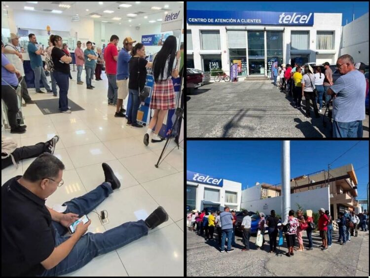 Saturan centros de atención por suspensión de líneas telefónicas