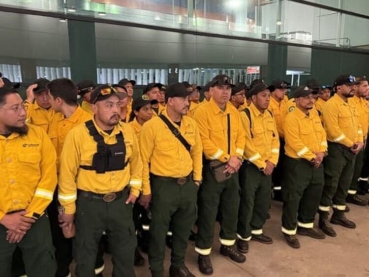 Segundo contingente de combatientes de incendios para Canadá