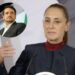 sheinbaum acusa injerencia la cancelación de visa a Andrés López