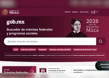 Sitio gpb.mx del gobierno mexicano. AMEXI Foto Presidencia