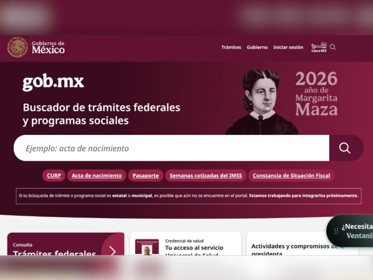 Sitio gpb.mx del gobierno mexicano. AMEXI Foto Presidencia