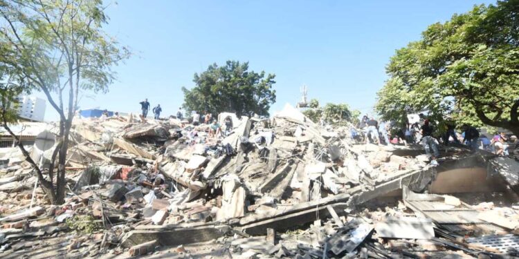 El trabajo “hombro con hombro” en Colombia tras el sismo de 7.4