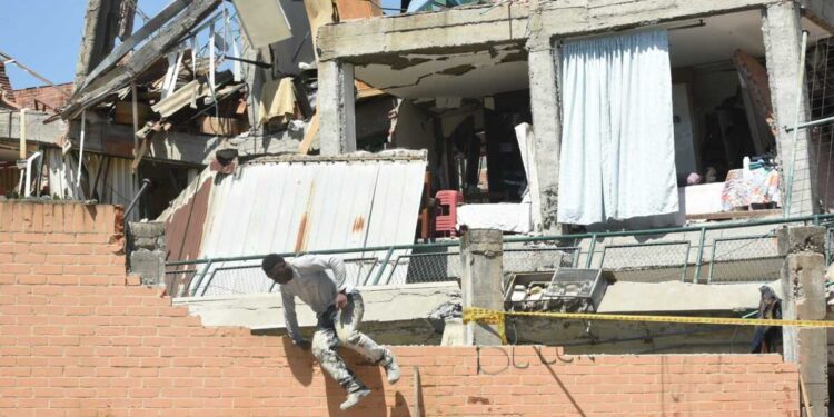 El trabajo “hombro con hombro” en Colombia tras el sismo de 7.4