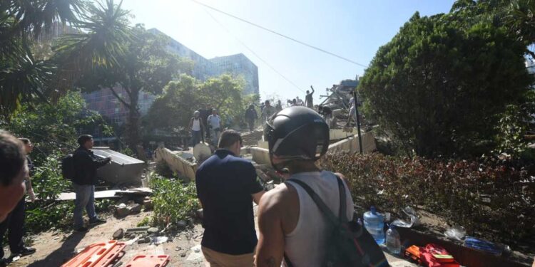El trabajo “hombro con hombro” en Colombia tras el sismo de 7.4