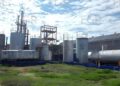 Uno de los centros de procesamiento ilegal de hidrocarburos asegurado por FGR. AMEXI Foto