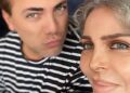 Verónica Castro llega con tanque de oxígeno a la graduación de su hijo Cristian