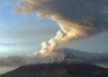 El Cenapred informó que el Popocatépetl registró 38 exhalaciones de baja intensidad durante las últimas 24 horas. | AMEXI/FOTO: Cenapred