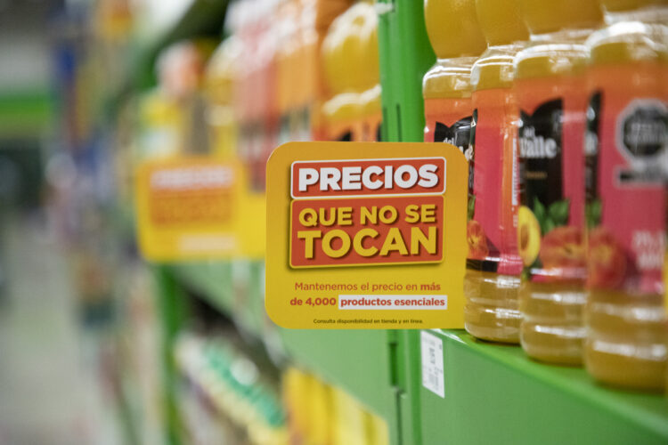 Congelan precios de cuatro mil productos básicos por 90 días