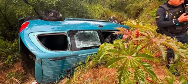 Conductor ileso quedó detenido por exceso de velocidad