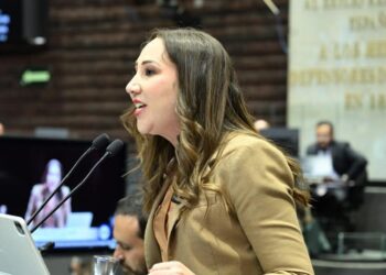 La vicecoordinadora de la bancada panista, Noemí Luna