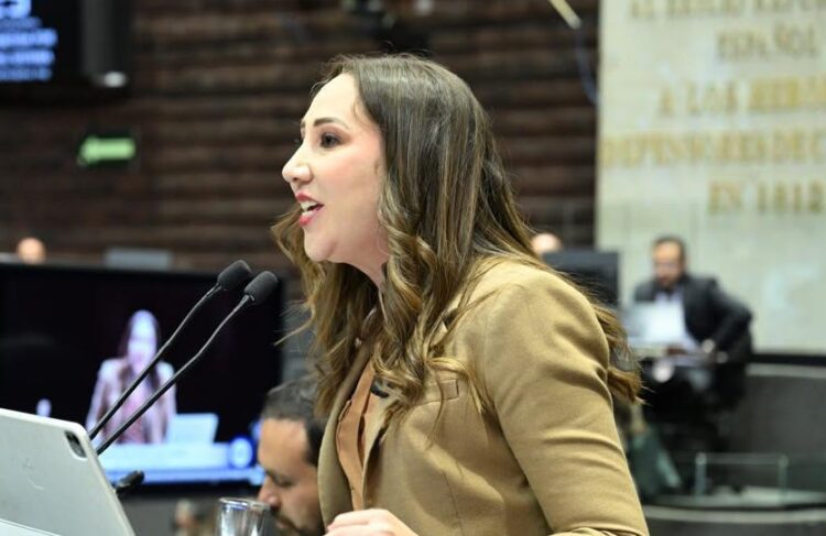 La vicecoordinadora de la bancada panista, Noemí Luna