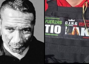 Heraclio Guerrero Martínez, alias "El Tío Lako", es identificado por las autoridades como un presunto líder regional y operador del CJNG