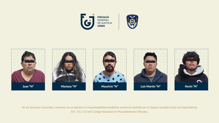 Rescate de secuestrado en Xochimilco y detención de cinco