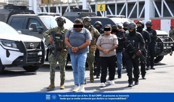 El operativo ocurrió durante la madrugada de este jueves en cuatro domicilios ubicados en la zona metropolitana