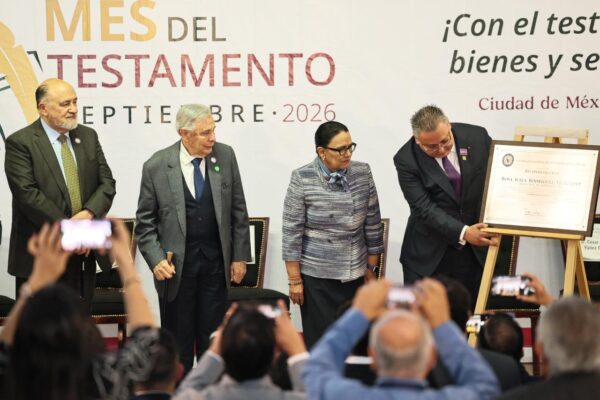 La Secretaría de Gobernación (SEGOB) puso en marcha la Jornada Nacional "Septiembre, mes del testamento"