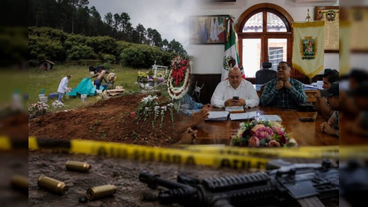 En Tacámbaro un comanda armado atacó en un sepelio. AMEXI/FOTO/ RRSS