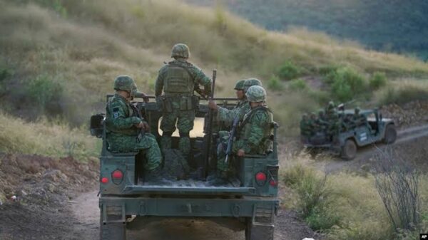 Un recorrido efectuado por personal del Ejército Mexicano derivó en un tiroteo que dejó tres presuntos agresores muertos