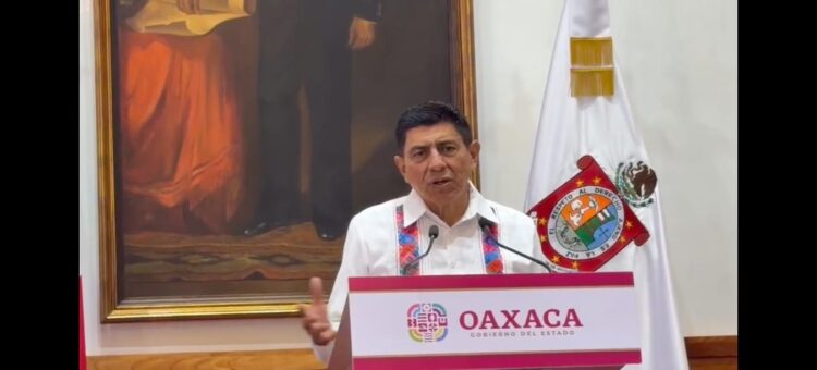 El gobernador de Oaxaca, Salomón Jara informó que acudió a la FGR y solicitó la investigación a fondo del periodista