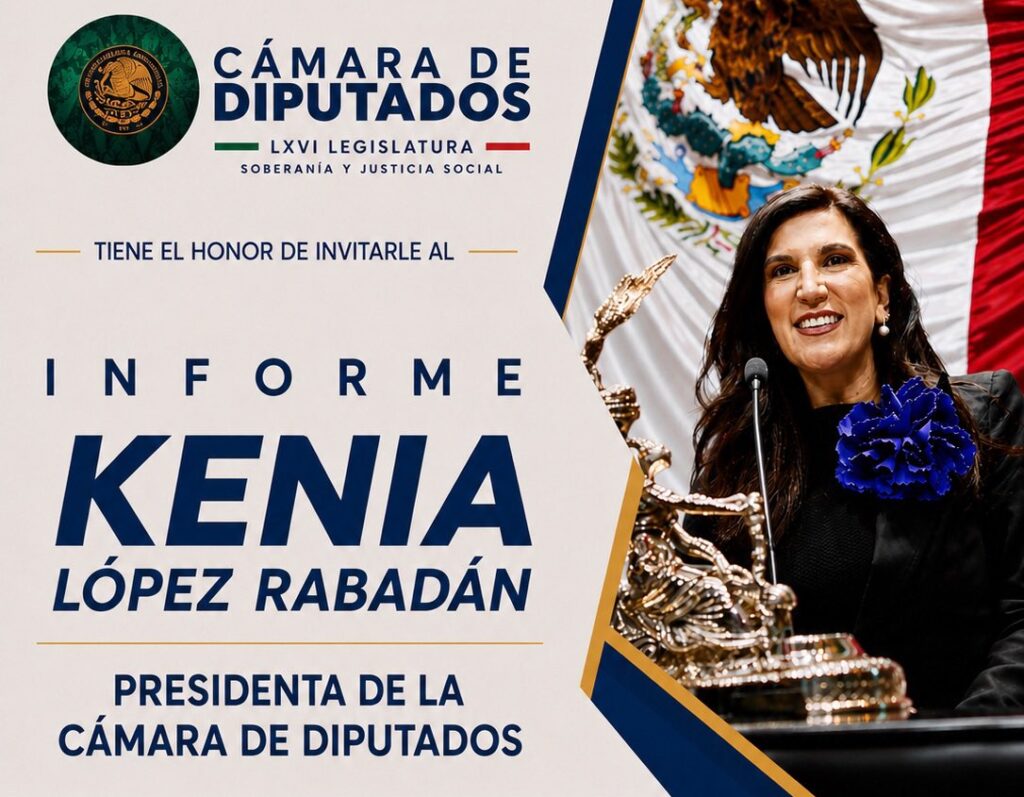 Kenia López se despide de la presidencia de la Cámara de Diputados