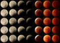 Eclipse lunar parcial deja 96% de la Luna oculta; se verá rojiza en México