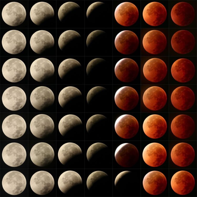 Eclipse lunar parcial deja 96% de la Luna oculta; se verá rojiza en México