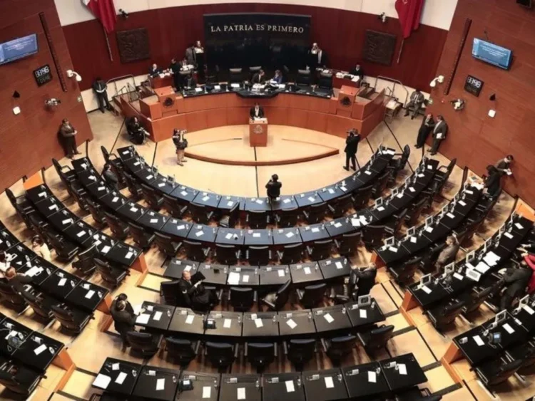 Disputa en Morena por la Mesa Directiva del Senado: compiten cuatro aspirantes.