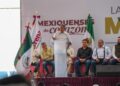 El senador Higinio Martínez encabezó las asambleas informativas para la defensa de la soberanía nacional, en La Paz y Nezahualcóyotl