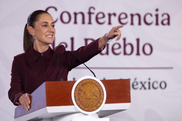 Destaca Sheinbaum en la Conferencia Mañanera la importancia de que México tenga relaciones diplomáticas con el mundo