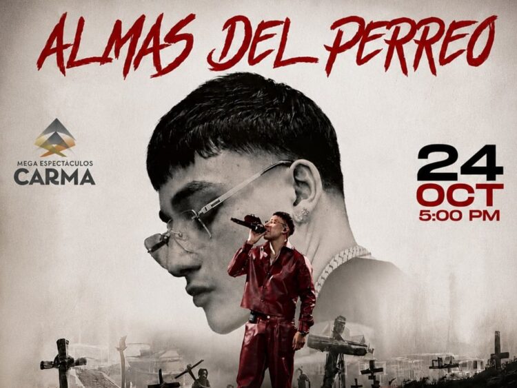 “Almas del Perreo” se realizará el 24 de octubre en Chalco, con El Malilla, más de 40 talentos, DJs, creadores y temática de Halloween. | AMEXI/FOTO: IG