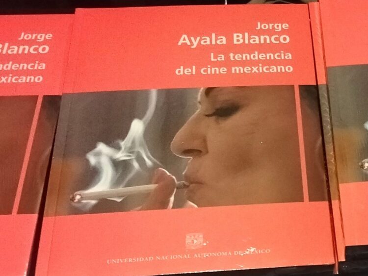 Jorge Ayala Blanco presenta “La tendencia del cine mexicano”