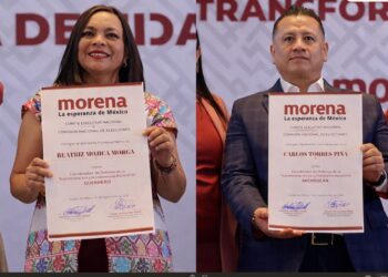 Morena nombra a Beatriz Mojica y Carlos Torres coordinadores en Guerrero y Michoacán rumbo a 2027