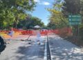 Bloqueo del acceso a la zona hotelera de Cancún. AMEXI Foto Mauricio Conde