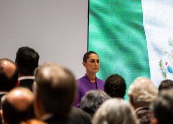 Obras Claudia Sheinbaum durante su Segundo Informe de Gobierno en Palacio Nacional. AMEXI Foto Abril Naranjo