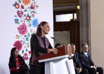 Sheinbaum aclara gritos en Colima durante gira nacional