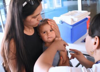 Cobertura de vacunación. AMEXI/Foto: Sector Salud
