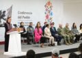 Conferencia de prensa del Consejo de Seguridad y la presidenta Claudia Sheinbaum en Irapuato, Guanajuato