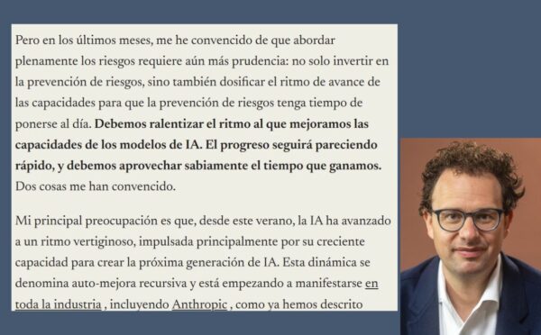 Dario Amodei, director ejecutivo de Anthropic