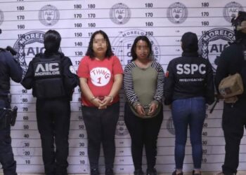 Detenidas en Morelos por caso de feminicidio de Margarita Ceceña. AMEXI Foto Policía estatal
